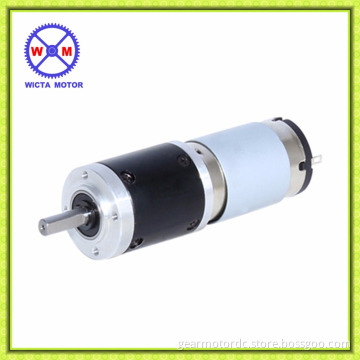 Long lifetime 6mm metal shaft high torque dc gear motor 24v planet 32mm